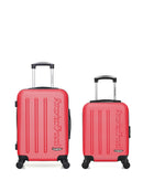 AMERICAN TRAVEL - LOT DE 2 - Valises cabine et cabine XXS BRONX