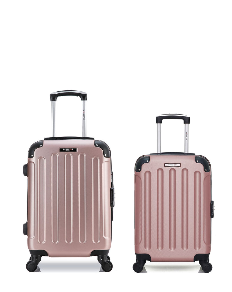 BLUESTAR - LOT DE 2 - Valises cabine et cabine XXS MADRID