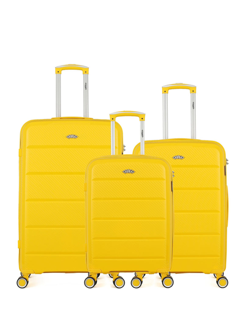 OBAGO  -  Lot de 3  -  Valise grand format , valise weekend et valise cabine PHENIX