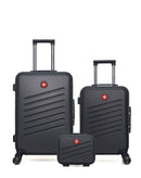 SWISS KOPPER - LOT DE 3 - Valise Week-end, Valise Cabine et Vanity ZURICH