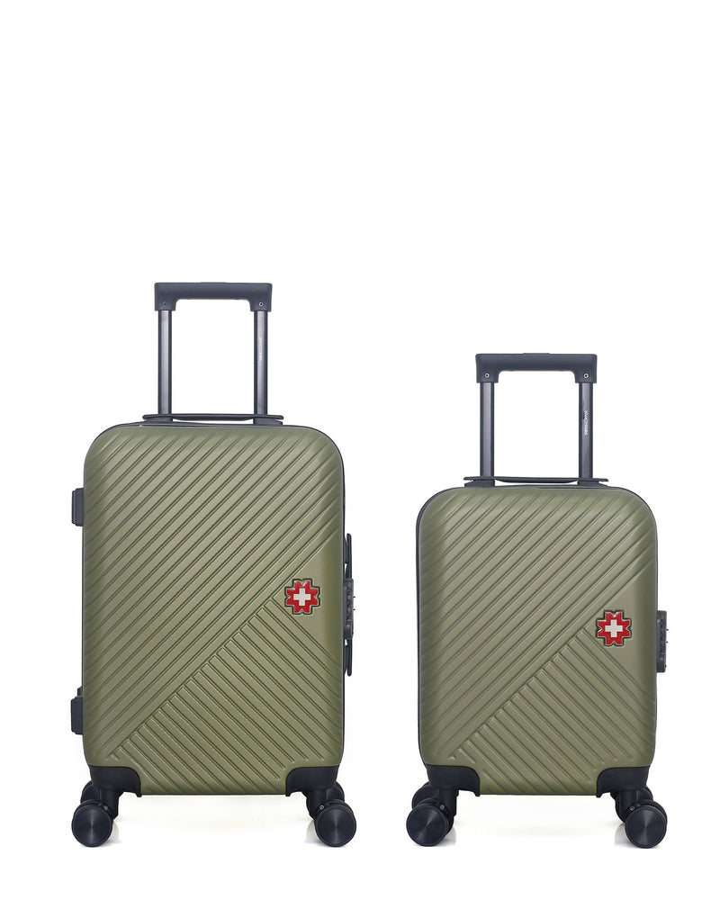 SWISS KOPPER - LOT DE 2 - Valise Cabine et Valise Cabine XXS SPIEZ