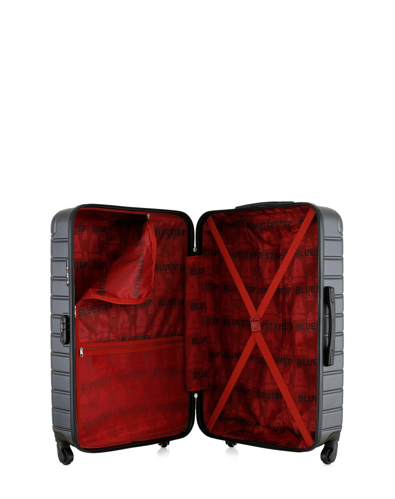 BLUESTAR - Set de 4 Valises CITE-M 75 cm 4 Roues