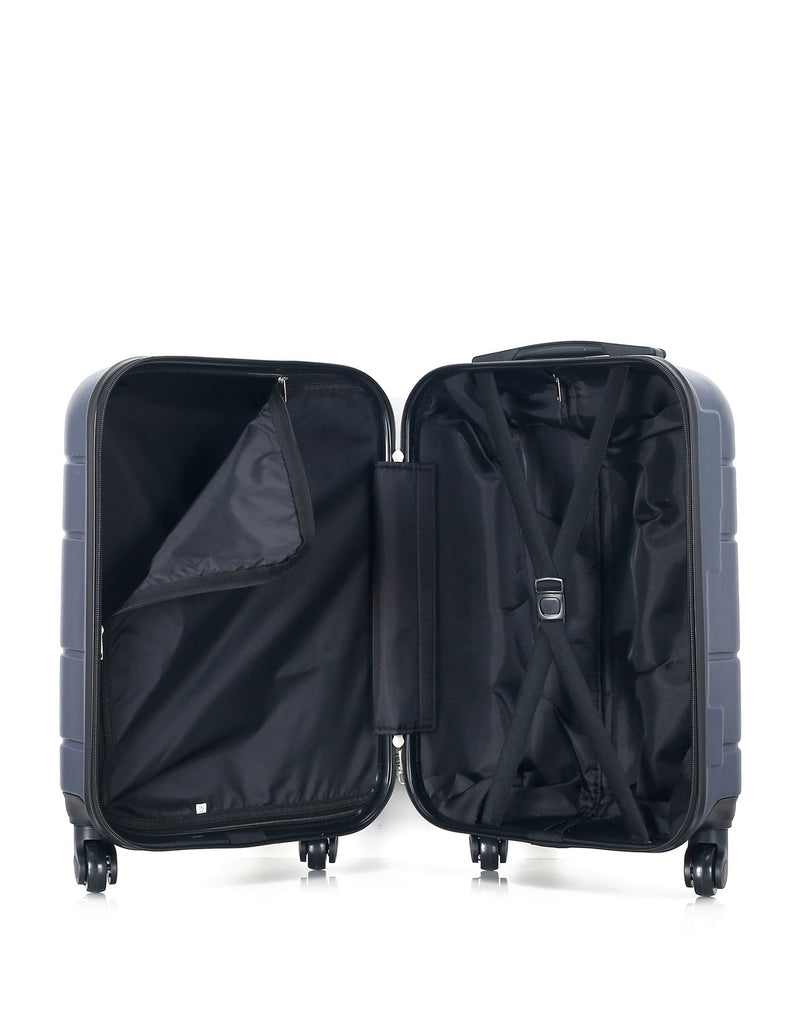 HERO - Valise Cabine ABS SANTIAGO-E  50 cm 4 Roues