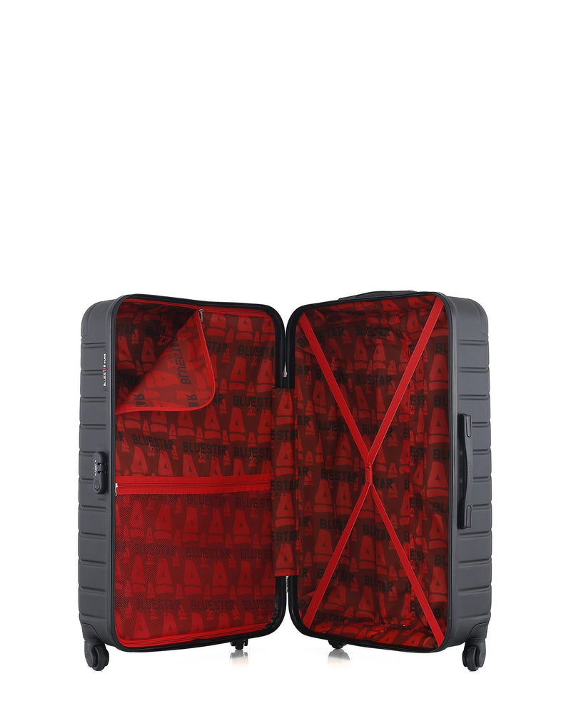 BLUESTAR - Set de 4 Valises CITE-M 75 cm 4 Roues