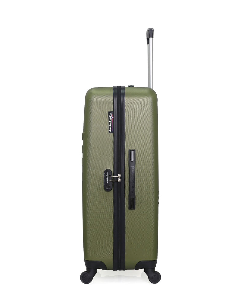 AMERICAN TRAVEL - LOT DE 3 - Valises grand format, cabine et cabine XXS QUEENS