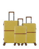 Lot de 3 Valises Rigides Taille Moyenne, Cabine et Cabine XS OAKLAND