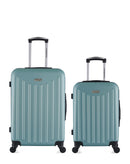 AMERICAN TRAVEL - Lot de 2 - Valises weekend et cabine BROOKLYN