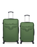 AMERICAN TRAVEL - Lot de 2 - Valises grand format et weekend CHELSEA