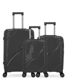 OBAGO - LOT DE 3 - Valises weekend, cabine et cabine XS LYRA