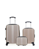 HERO - LOT DE 3 - Valises cabine, cabine XXS et vanity LIPARI
