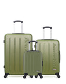 AMERICAN TRAVEL - LOT DE 3 - Valises grand format, weekend et cabine XXS BRONX
