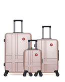 SWISS KOPPER - LOT DE 3 - Valise Grand Format, Valise Week-end et Valise Cabine XXS USTER