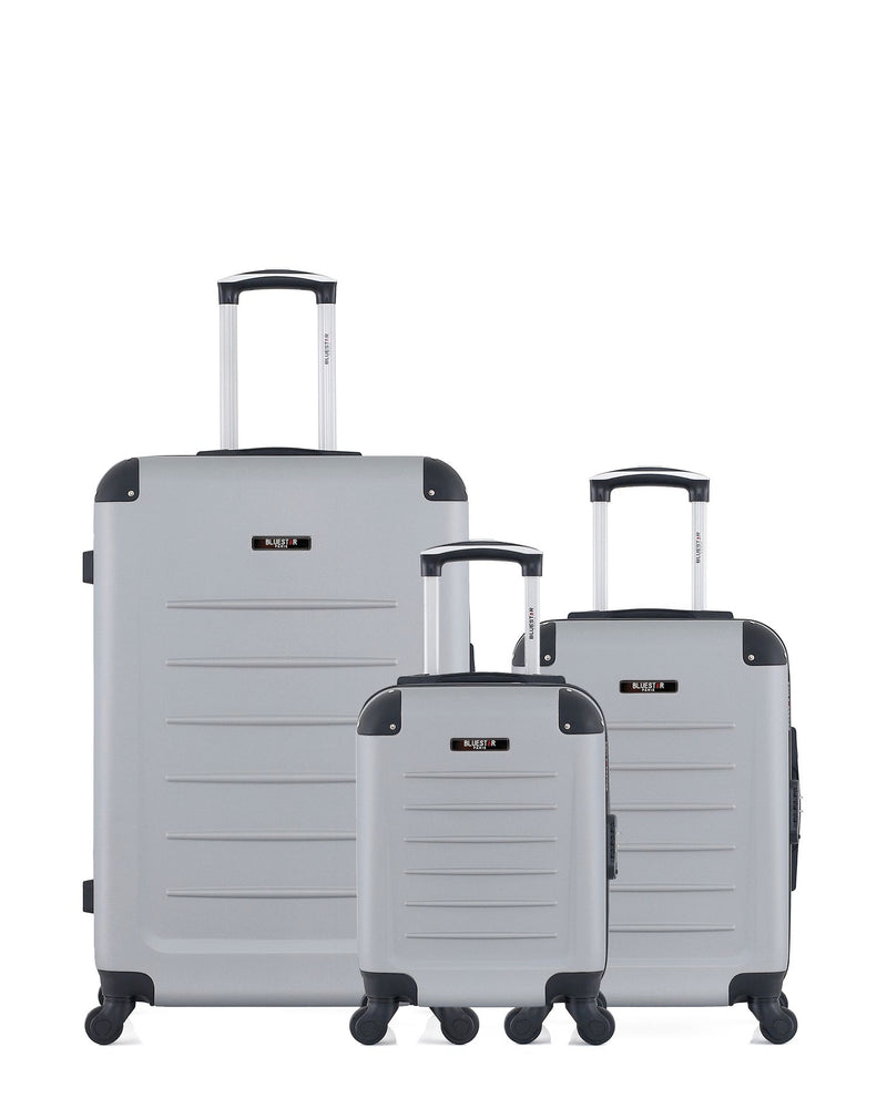 BLUESTAR - LOT DE 3 - Valises grand format, cabine et cabine XXS OPERA