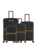 Lot de 4 Valises Rigides Grand Format, Week-end, Cabine et Cabine XS BELAIR