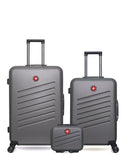 SWISS KOPPER - LOT DE 3 - Valise Grand Format, Valise Week-end et Vanity ZURICH