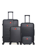SWISS KOPPER - LOT DE 4 - Valise Grand Format, Valise Week-end, Valise Cabine et Vanity WIL