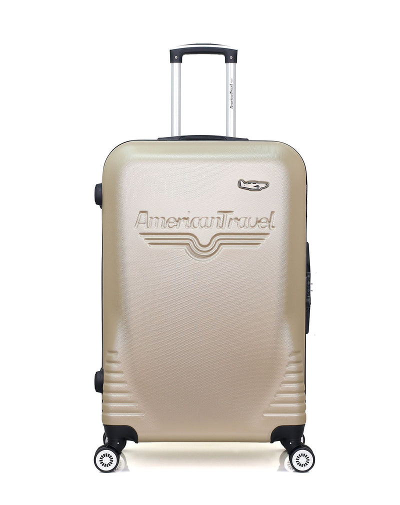 AMERICAN TRAVEL - LOT DE 3 - Valises grand format, weekend et cabine DC