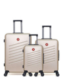 SWISS KOPPER - LOT DE 3 - Valise Grand Format, Valise Week-end et Valise Cabine ZURICH