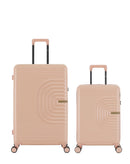 Lot de 2 Valises Rigides Grand Format et Cabine CELIA
