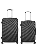 WAVE PARIS - Lot de 2 - Valises grand format et weekend DANUBE