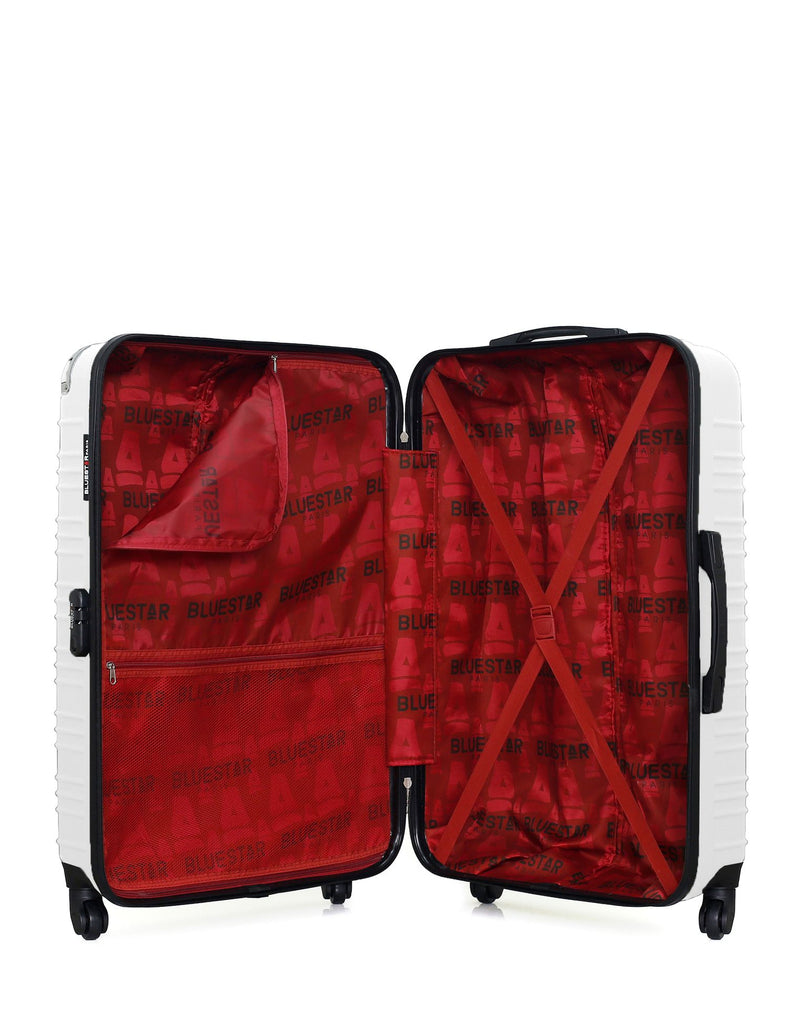 BLUESTAR - Set de 3 Valises LIMA 75 cm 4 Roues