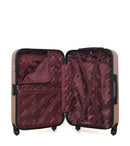 AMERICAN TRAVEL - LOT DE 2 - Valise Week-end et Valise Cabine XXS BROOKLYN