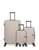 SWISS KOPPER - LOT DE 3 - Valise Grand Format, Valise Cabine et Valise Cabine XXS SPIEZ