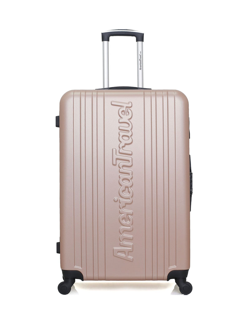 AMERICAN TRAVEL - LOT DE 4 - Valises grand format, weekend, cabine et cabine XXS SPRINGFIELD