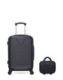WAVE PARIS - Lot de 2 - Valises Cabine et Vanity SELENGA