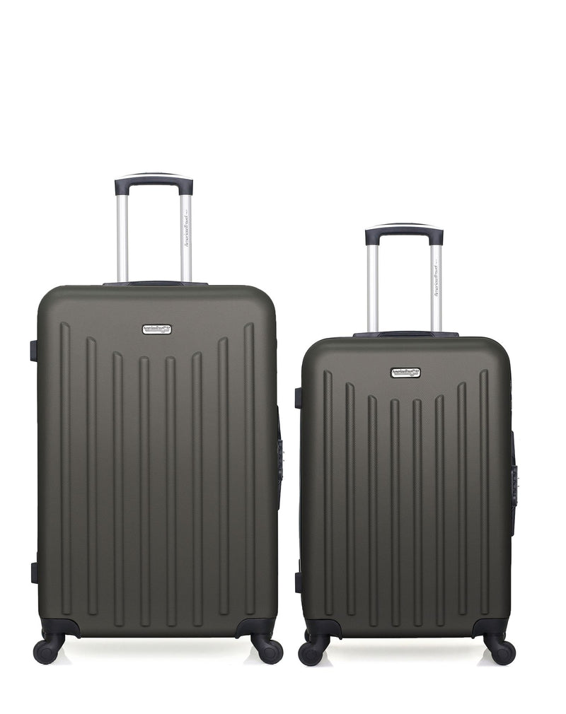 AMERICAN TRAVEL - Lot de 2 - Valises grand format et weekend BROOKLYN