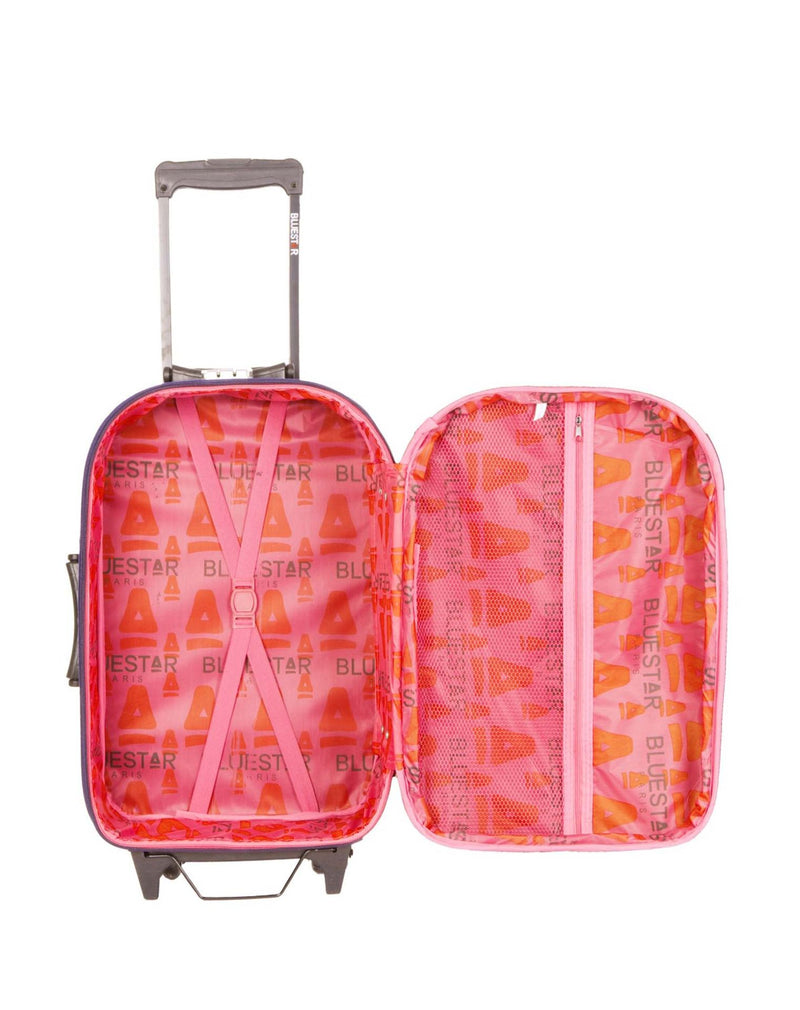 BLUESTAR - Valise Grand Format DACCA 77 cm 2 Roues