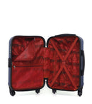 BLUESTAR - Valise Cabine NAPOLI 55 cm 4 Roues