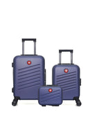 SWISS KOPPER - LOT DE 3 - Valise Cabine, Valise Cabine XXS et Vanity ZURICH