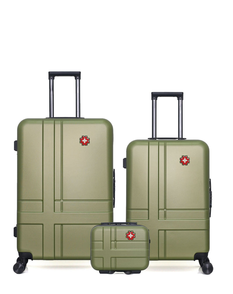 SWISS KOPPER - LOT DE 3 - Valises grand format, weekend et vanity USTER