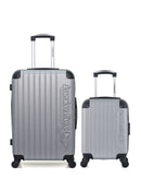 AMERICAN TRAVEL - LOT DE 2 - Valises weekend et cabine XXS BUDAPEST