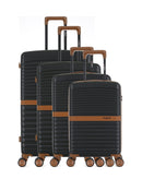 Set de 4 Valises Rigides Grand Format, Week-end, Cabine et Cabine XS BELAIR-O