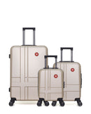 SWISS KOPPER - LOT DE 3 - Valise Grand Format, Valise Cabine et Valise Cabine XXS USTER