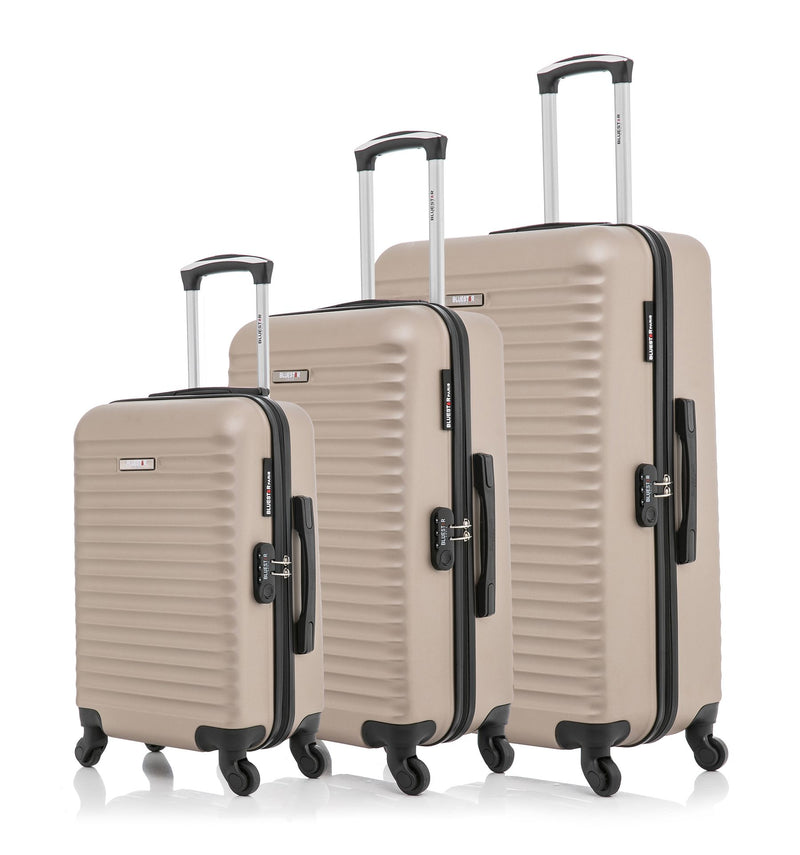 BLUESTAR - Set de 3 Valises BRAZILIA 75 cm 4 Roues