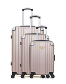 LPB LUGGAGE - Set de 3 Valises AMELIE-A 70 cm 4 Roues