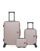SWISS KOPPER - LOT DE 3 - Valise Week-end, Valise Cabine XXS et Vanity SPIEZ