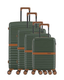 Set de 4 Valises Rigides Grand Format, Week-end, Cabine et Cabine XS BELAIR-O