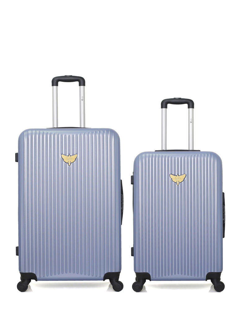 LPB LUGGAGE - Lot de 2 - Valises grand format et weekend AGATA