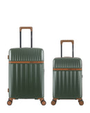 Lot de 2 Valises Rigides Taille Moyenne et Cabine XS ZERMATT
