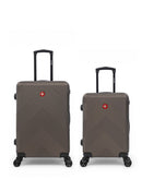Lot de 2 Valises Rigides Taille Moyenne et Cabine OLTEN