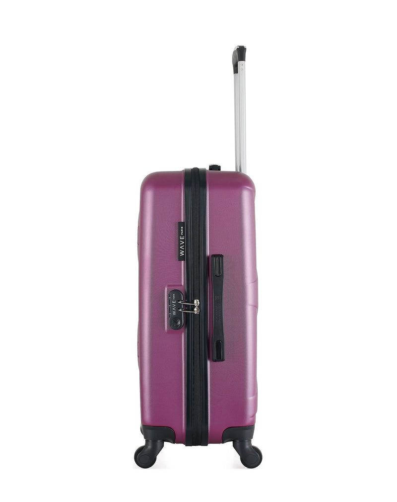 WAVE PARIS - Valise Weekend ABS AMAZONE 4 Roues 65 cm