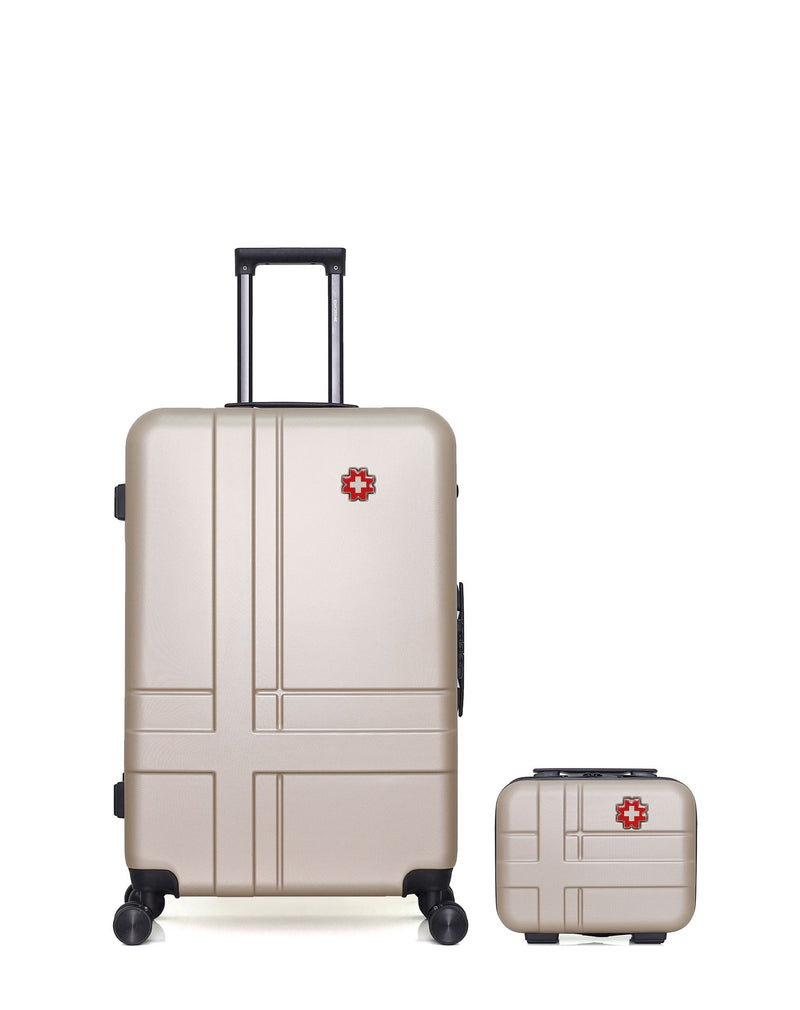 SWISS KOPPER  -  Lot de 2  -  Valise grand format et vanity USTER