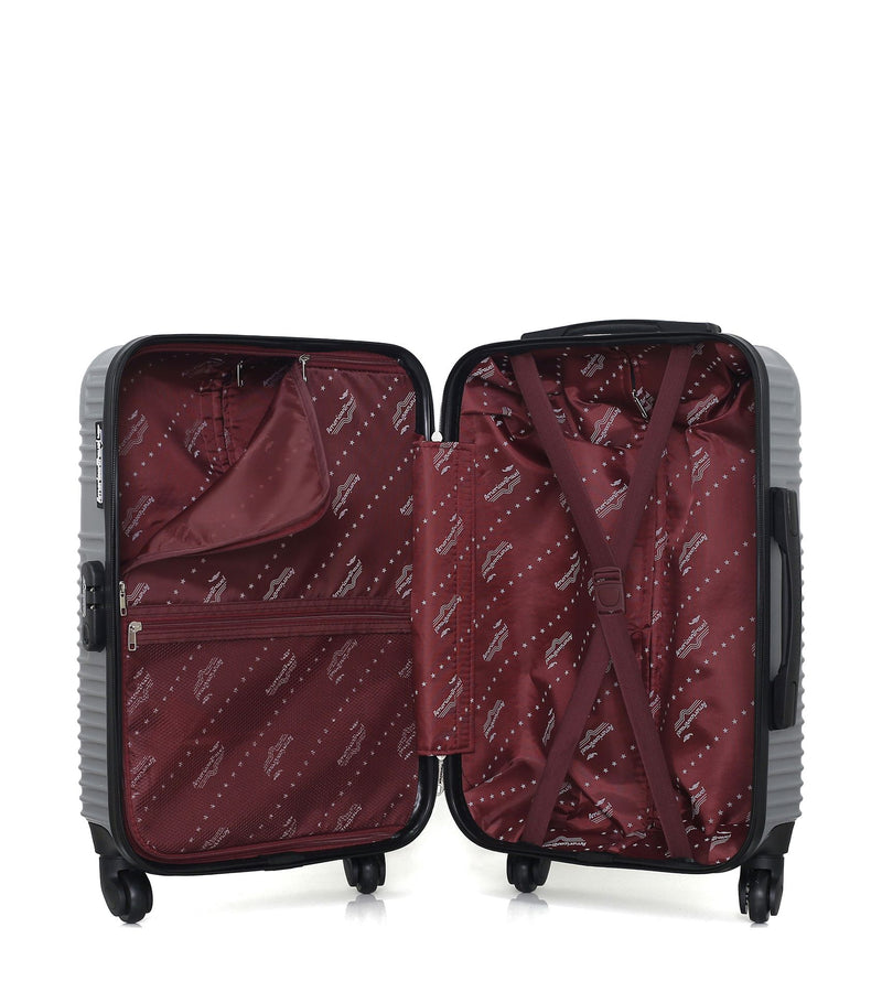 AMERICAN TRAVEL - Lot de 2 - Valises cabine et cabine XXS MEMPHIS