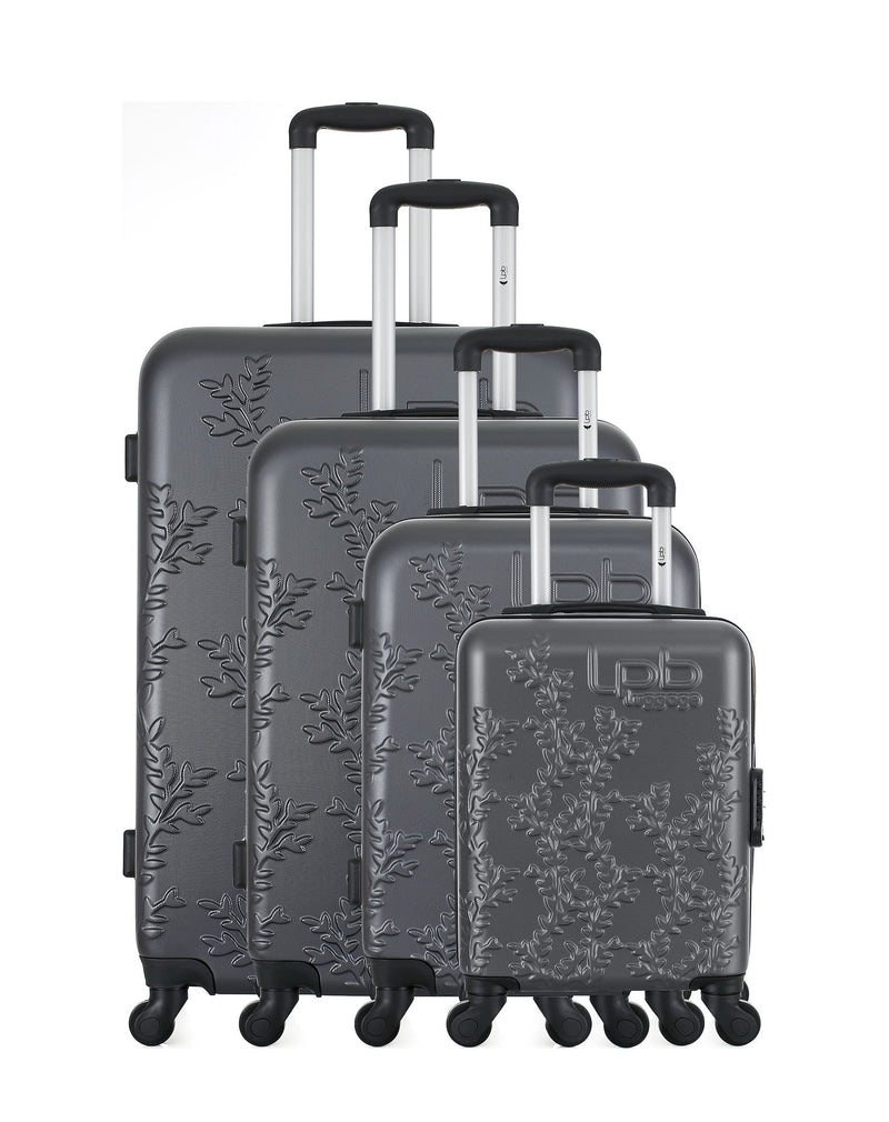 LPB LUGGAGE - Set de 4 Valises NAIS-M 75 cm 4 Roues