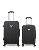LPB LUGGAGE - LOT DE 2 - Valises weekend et cabine AGATA