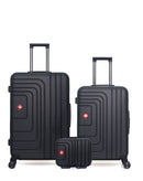 SWISS KOPPER - LOT DE 3 - Valise Grand Format, Valise Week-end et Vanity RUTI